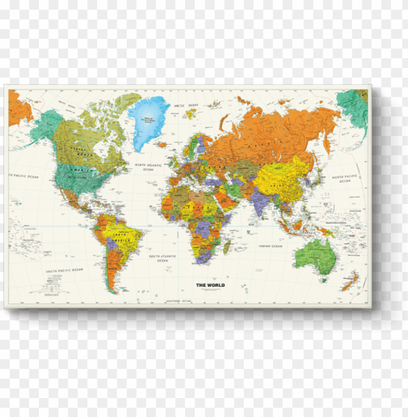 Detail World Map Free Download Nomer 56