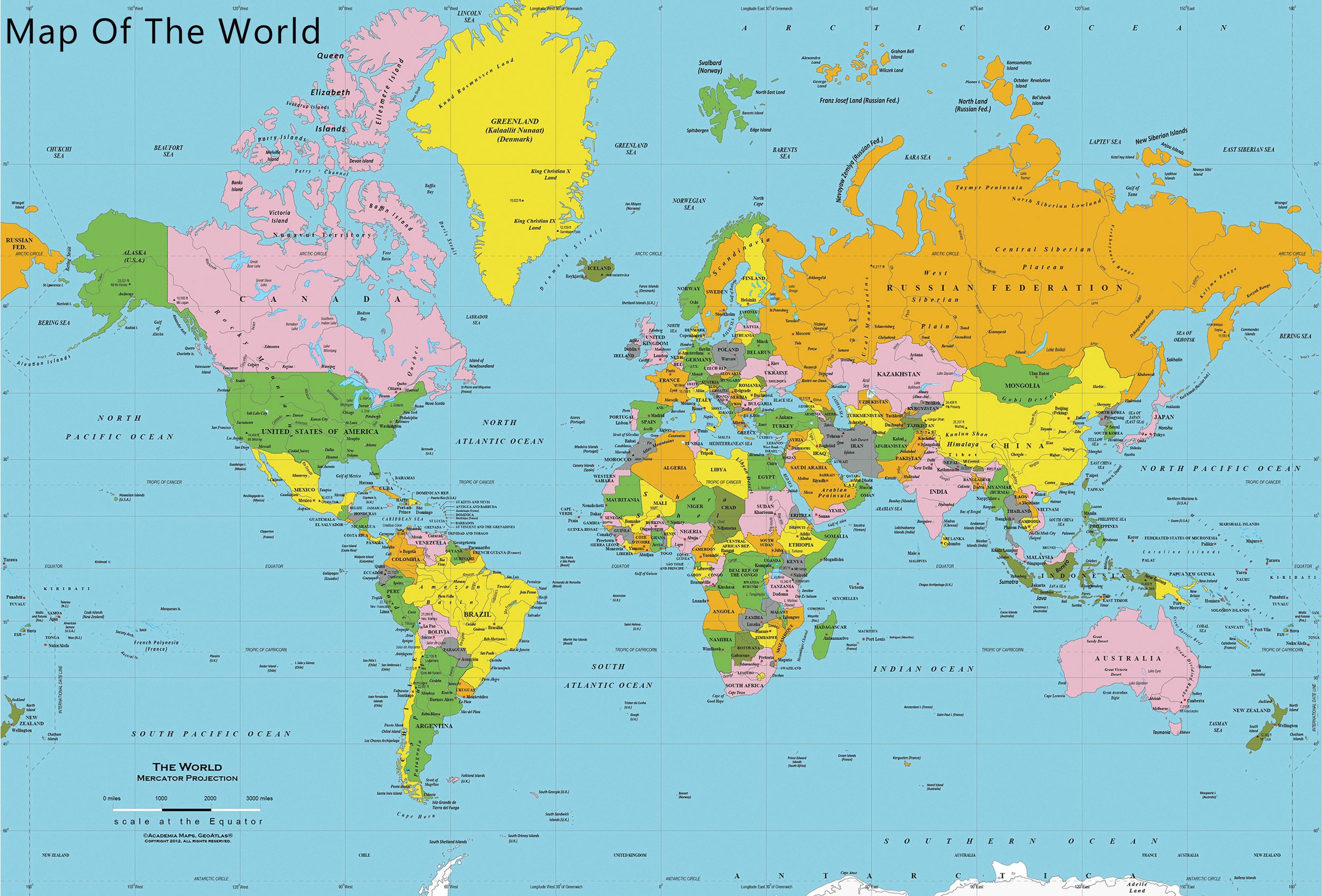 Detail World Map Free Downloading Nomer 34