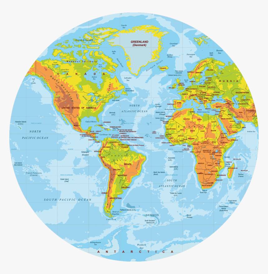 Detail World Map Hd Nomer 40
