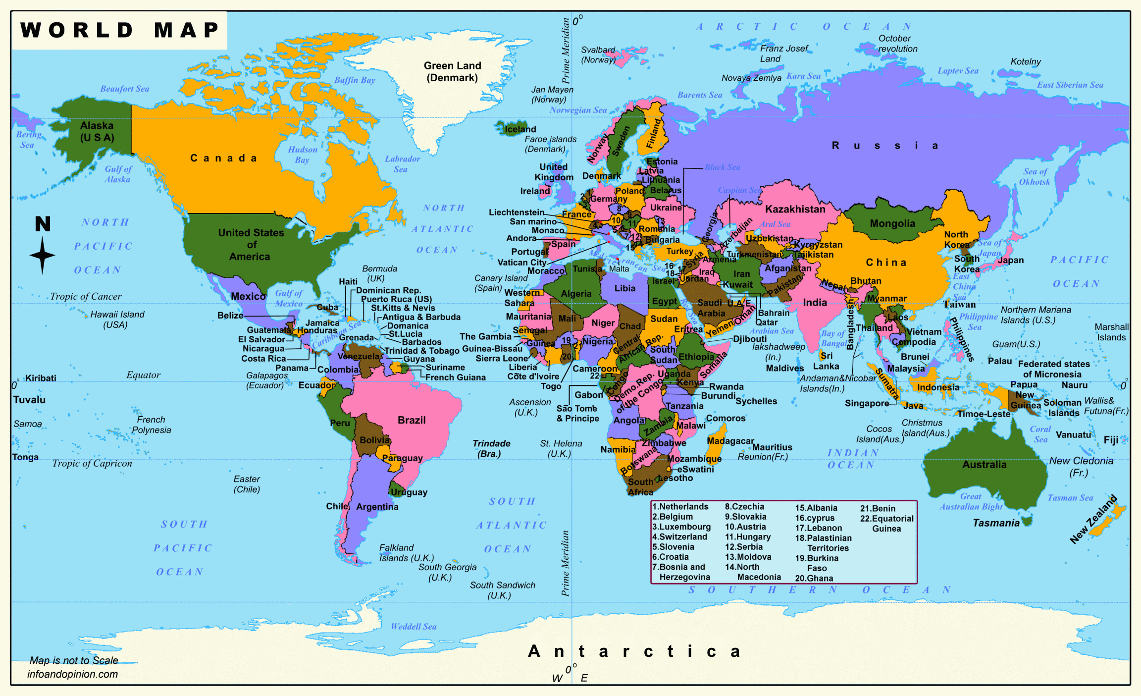 Detail World Map Hd Nomer 7