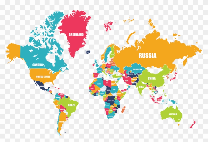 Detail World Map Hd Picture Nomer 42