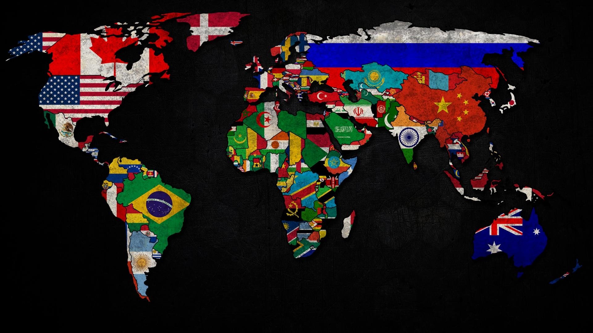 Detail World Map Hd Wallpaper Nomer 3