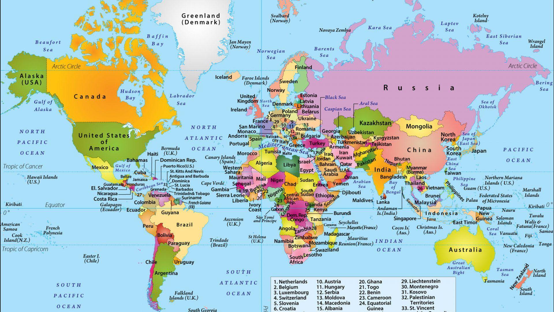 Detail World Map Hd Wallpaper Nomer 33