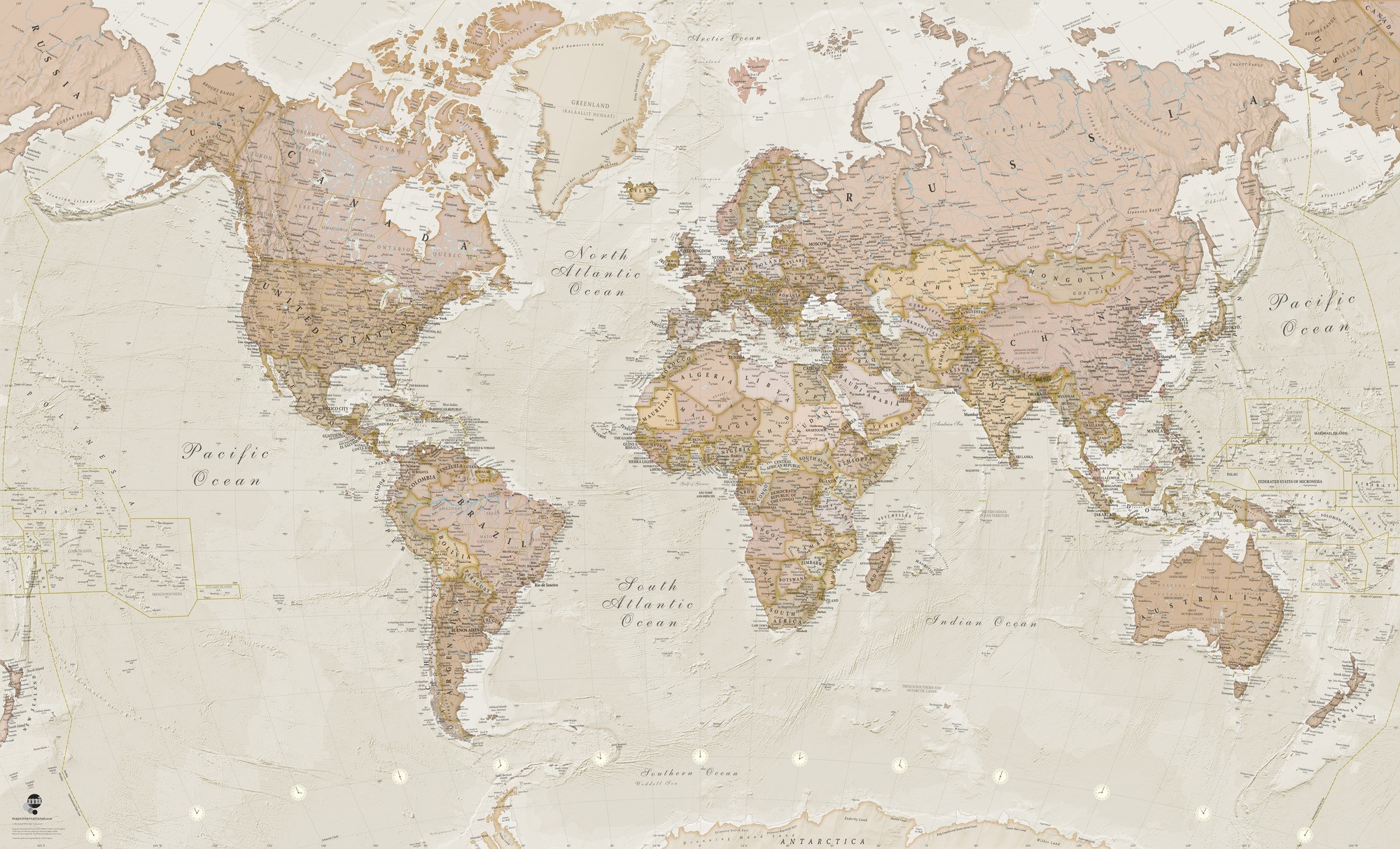 Detail World Map Hd Wallpaper Nomer 50