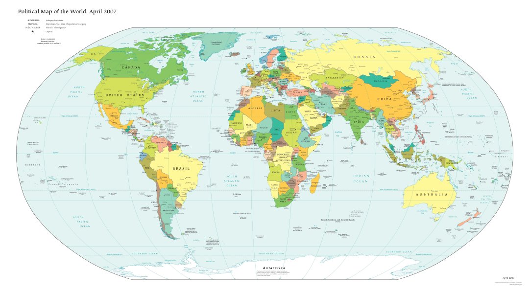 Detail World Map High Resolution Free Download Nomer 15