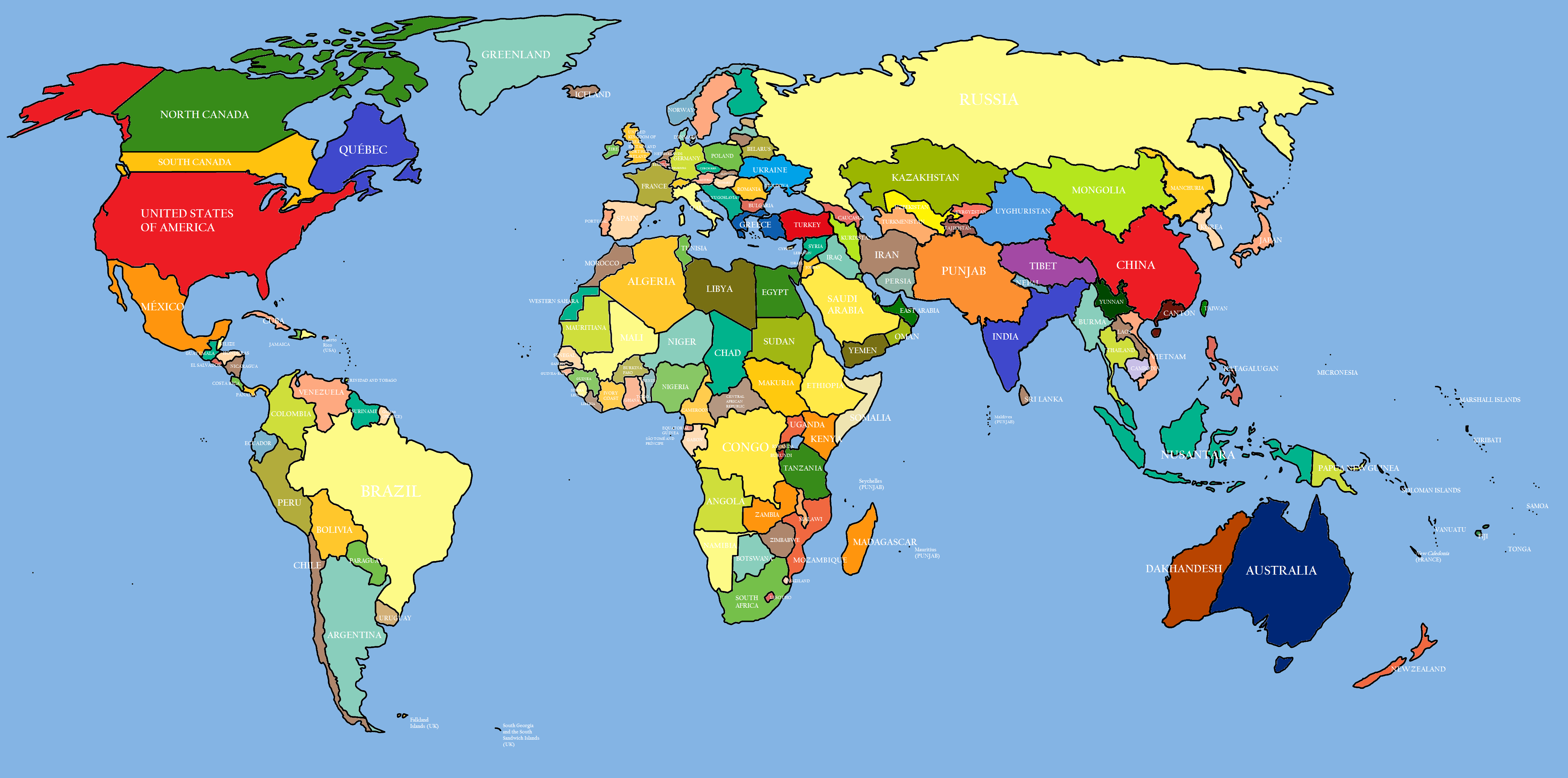 Detail World Map High Resolution Free Download Nomer 30