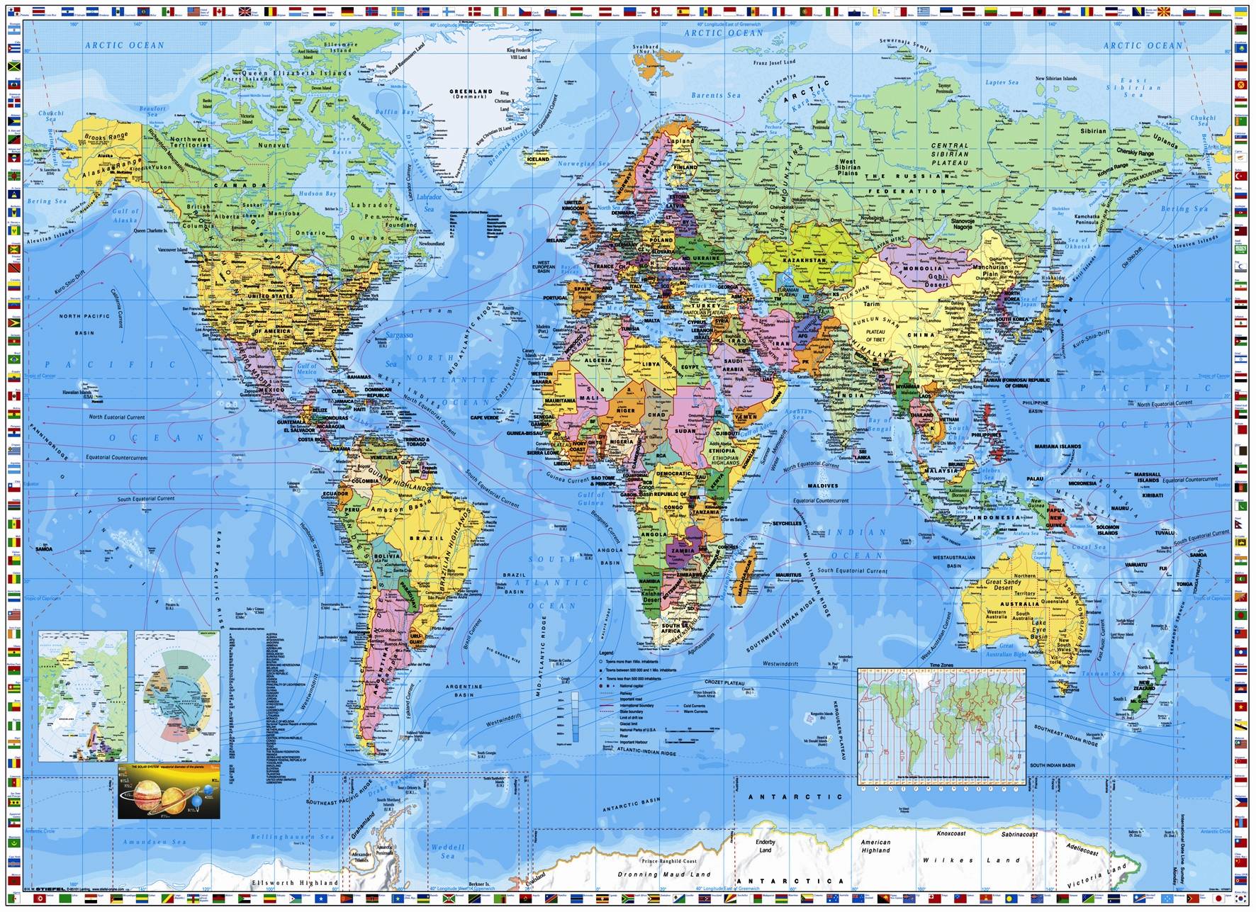 Detail World Map High Resolution Free Download Nomer 8