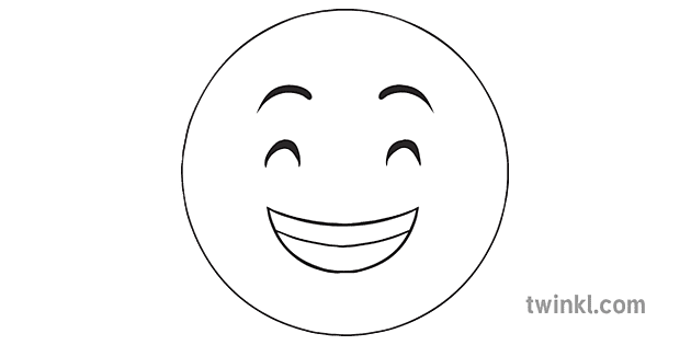 Detail Smiley Face Emoticon Hitam Putih Nomer 50