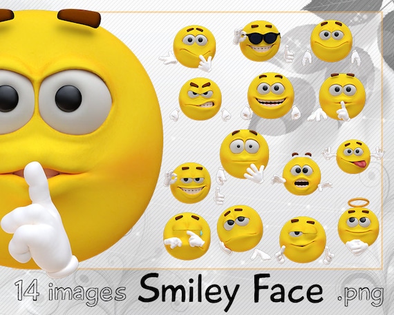 Detail Smiley Face Stickers Png Nomer 33