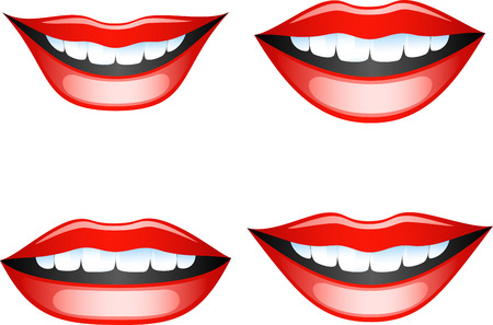 Detail Smiling Mouth Clipart Nomer 21