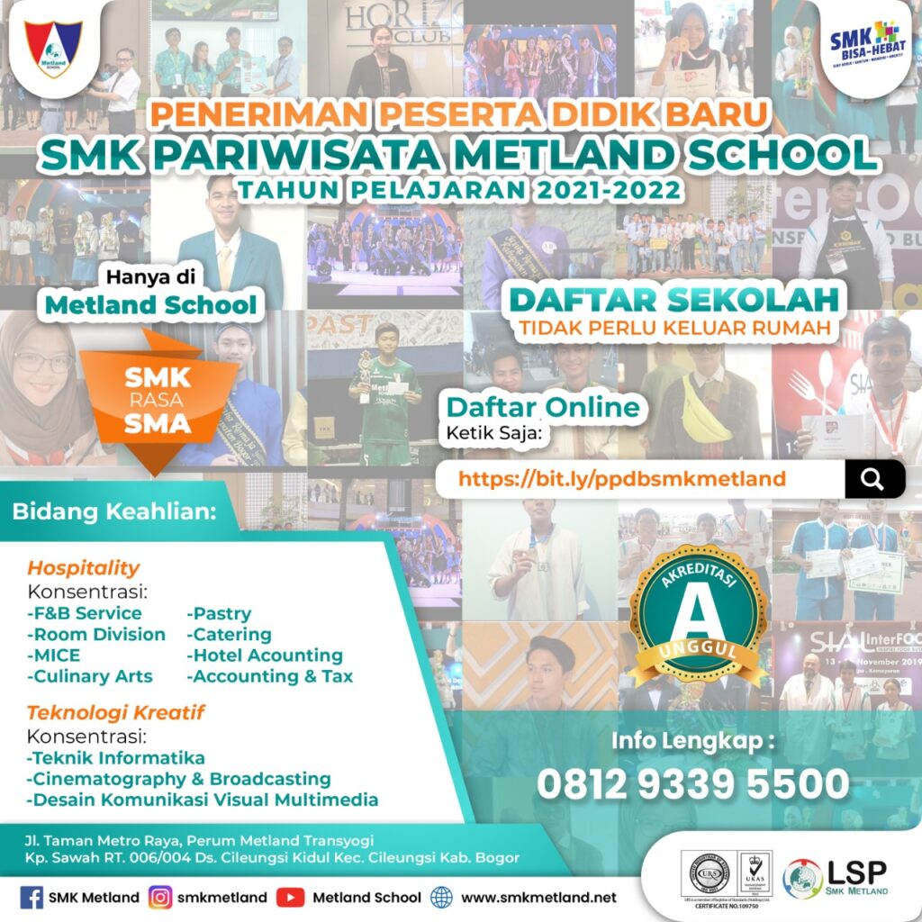 Detail Smk Pariwisata Metland Nomer 10