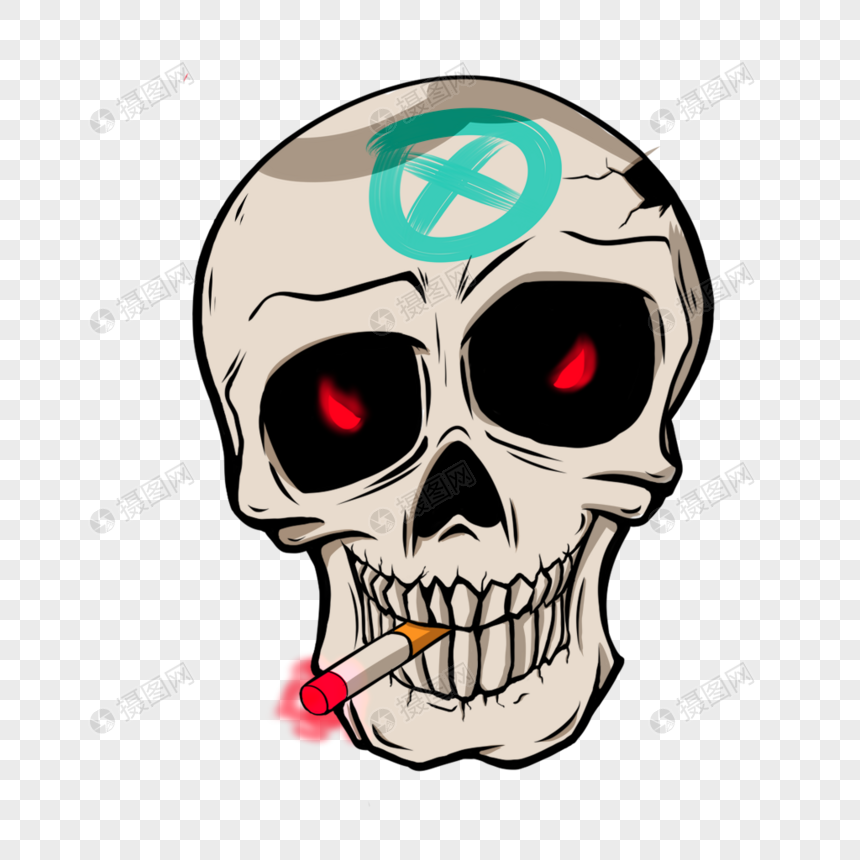 Detail Smoke Skull Png Nomer 29