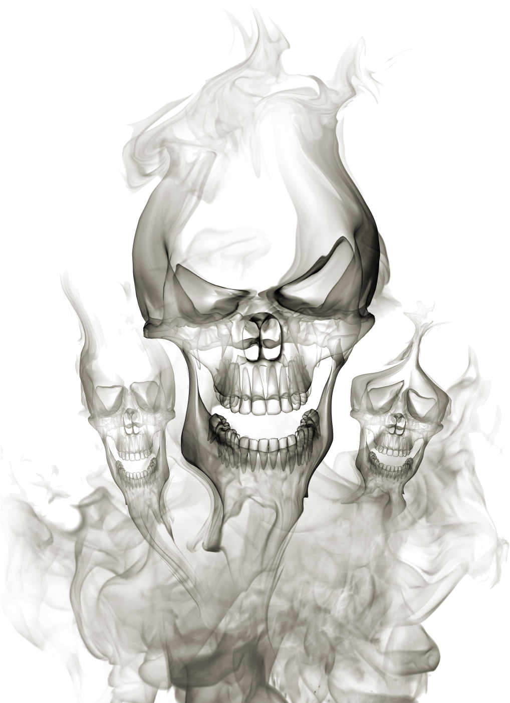 Detail Smoke Skull Png Nomer 9