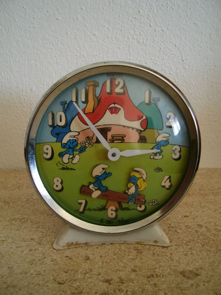 Detail Smurf Alarm Clock Nomer 22