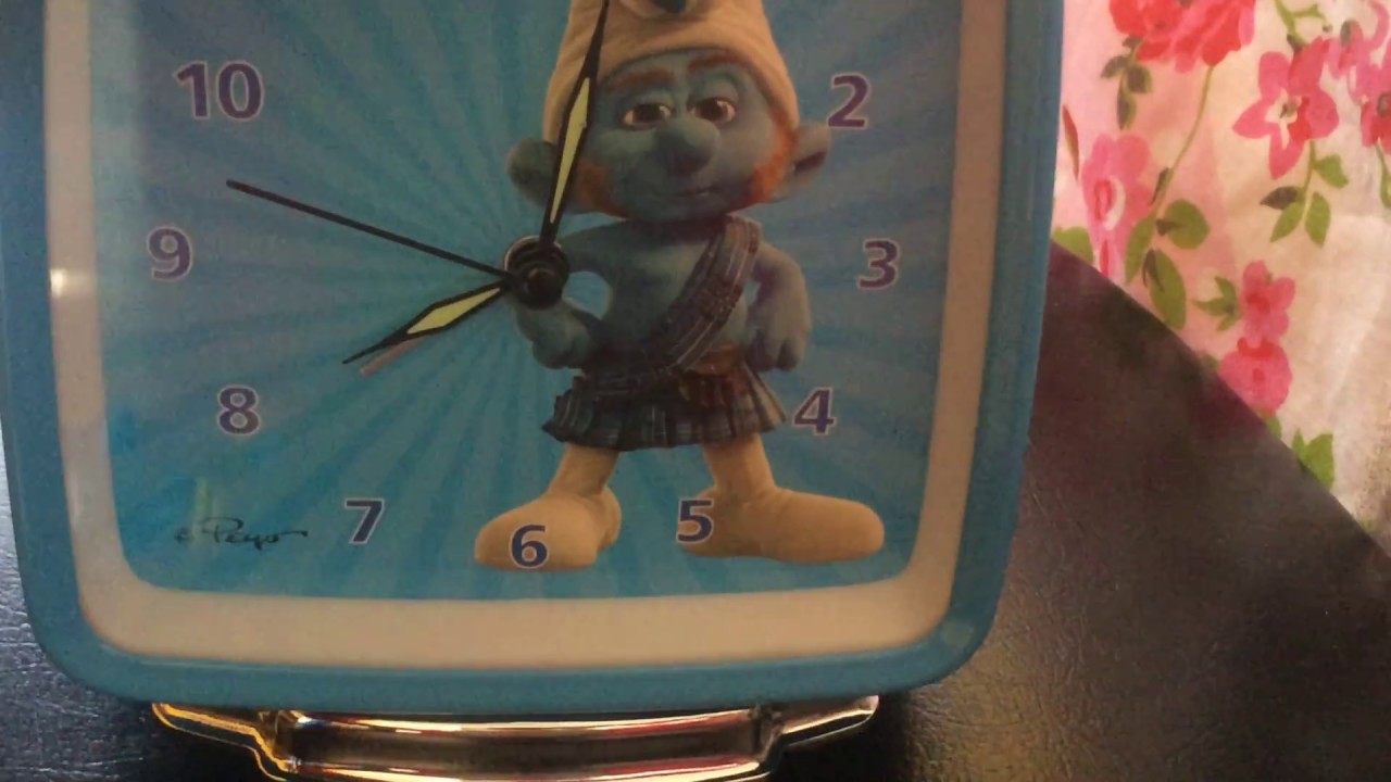 Detail Smurf Alarm Clock Nomer 33