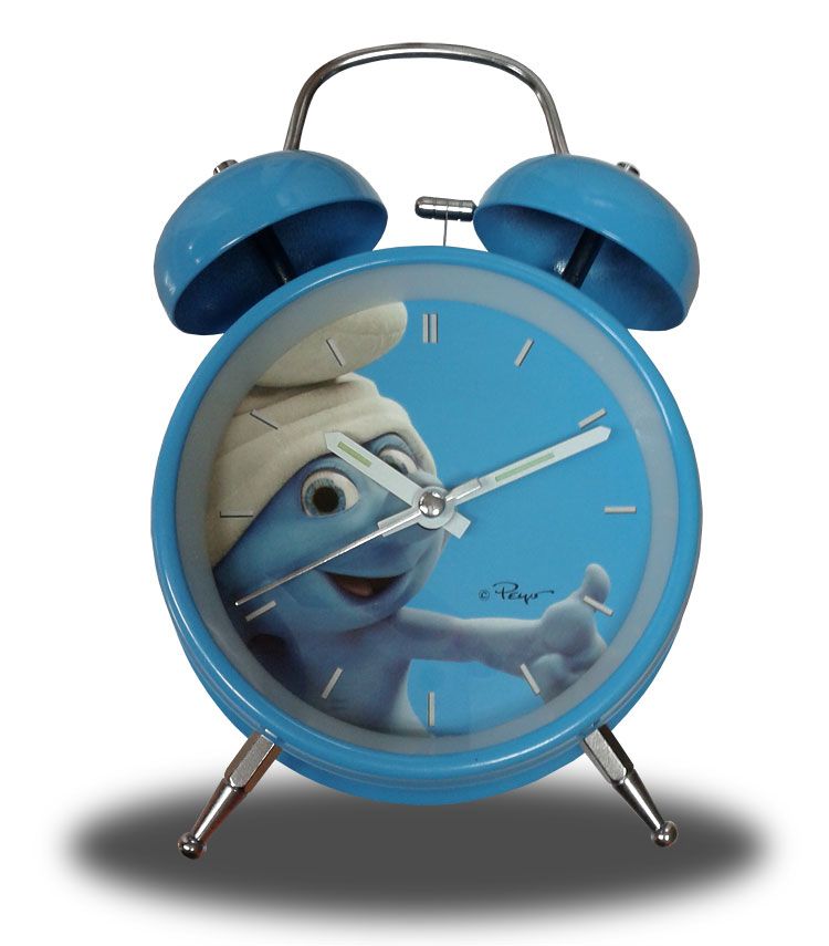 Detail Smurf Alarm Clock Nomer 3