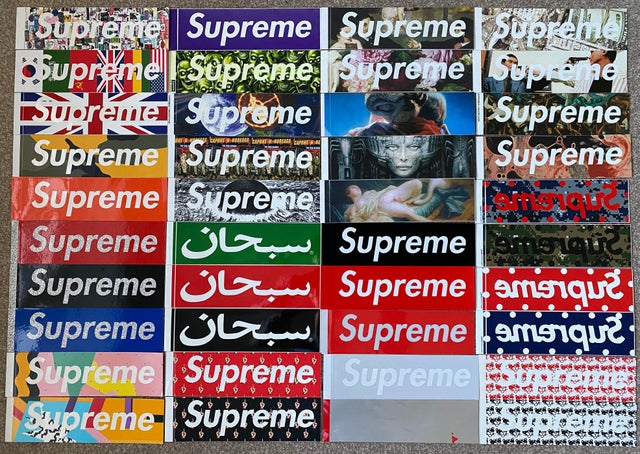 Detail Smurf Box Logo Sticker Nomer 21