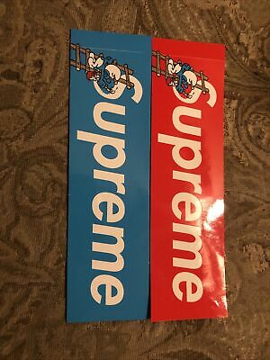 Detail Smurf Box Logo Sticker Nomer 4