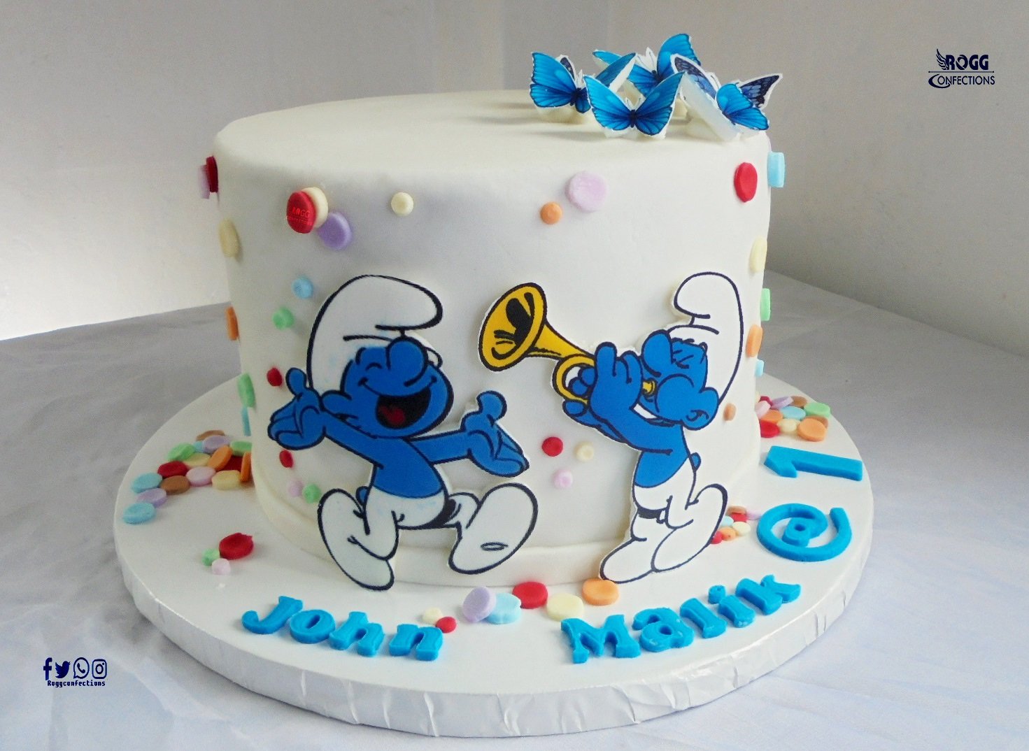 Detail Smurf Cake Nomer 45