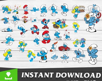 Detail Smurf Characters Names And Pictures Nomer 44