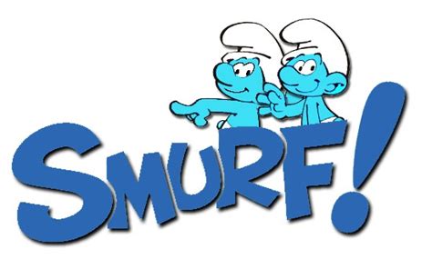 Detail Smurf Logo Nomer 35