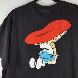 Detail Smurf Mushroom Shirt Nomer 14