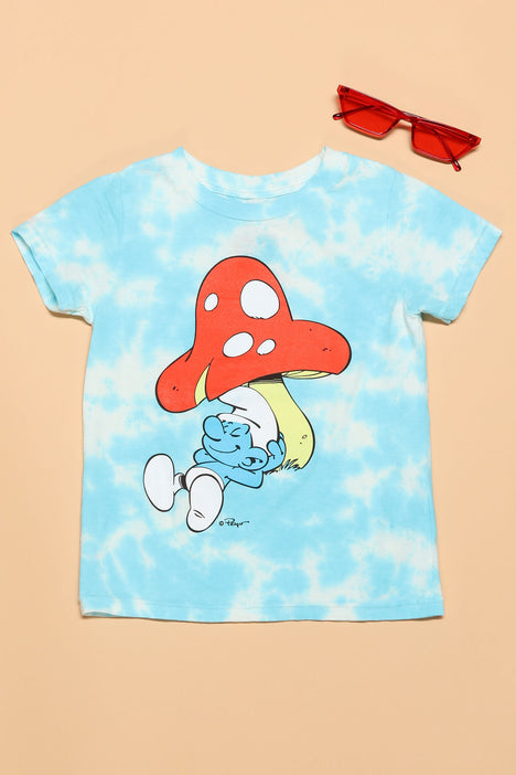 Detail Smurf Mushroom Shirt Nomer 15