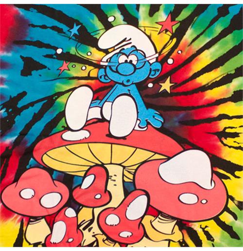 Detail Smurf Mushroom Shirt Nomer 16