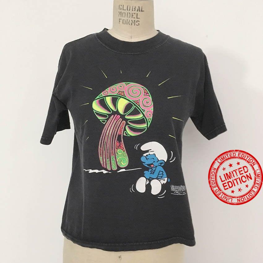 Detail Smurf Mushroom Shirt Nomer 45