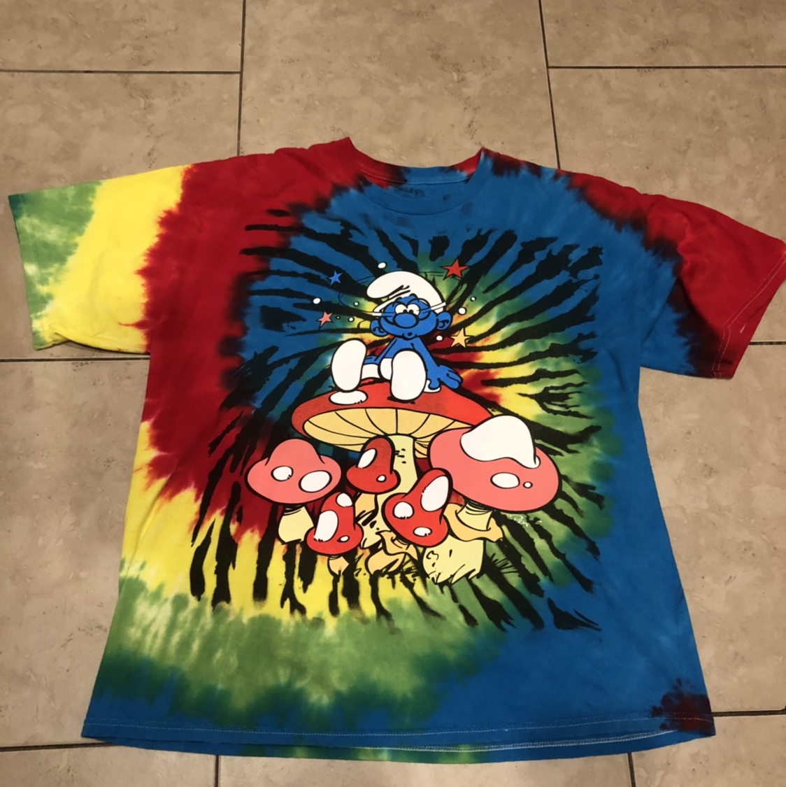 Detail Smurf Mushroom Shirt Nomer 50