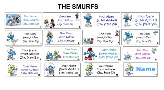 Detail Smurf Names With Pictures Nomer 10