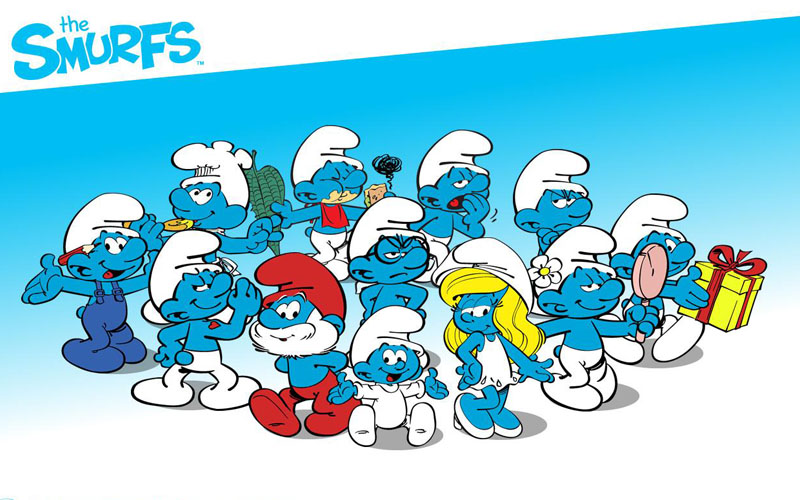 Detail Smurf Names With Pictures Nomer 18