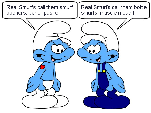 Detail Smurf Names With Pictures Nomer 22