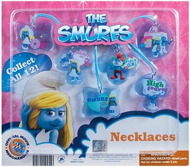 Detail Smurf Necklaces Nomer 52