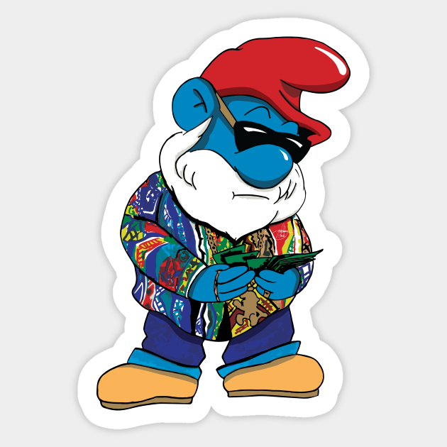 Detail Smurf Stickers For Cars Nomer 51