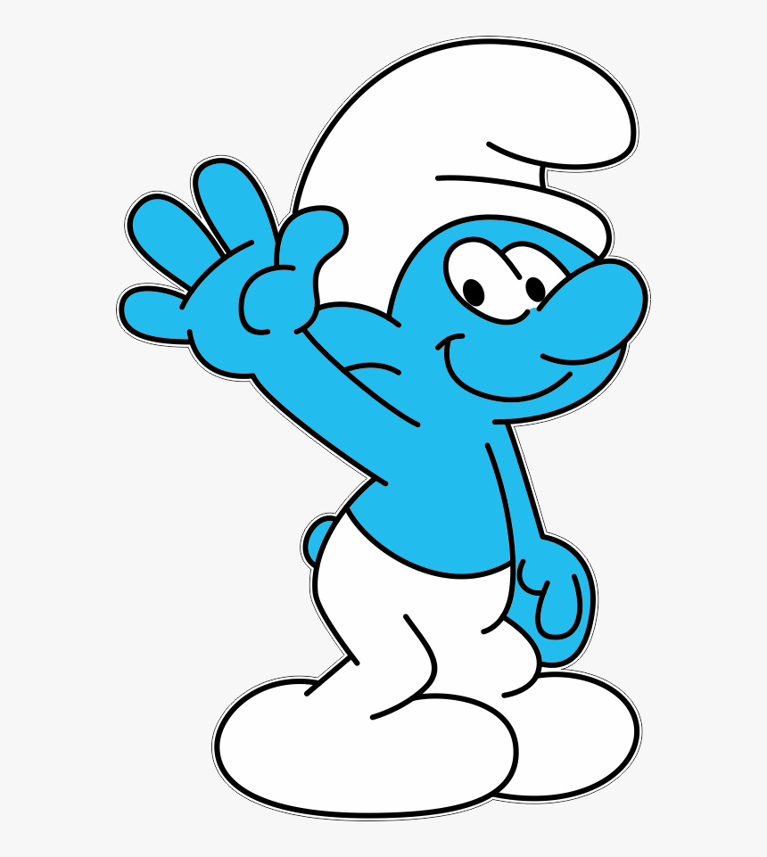 Detail Smurf Transparent Nomer 2
