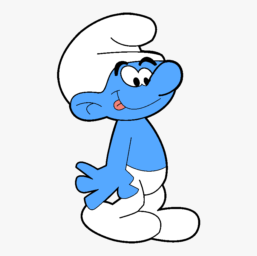 Detail Smurf Transparent Nomer 14
