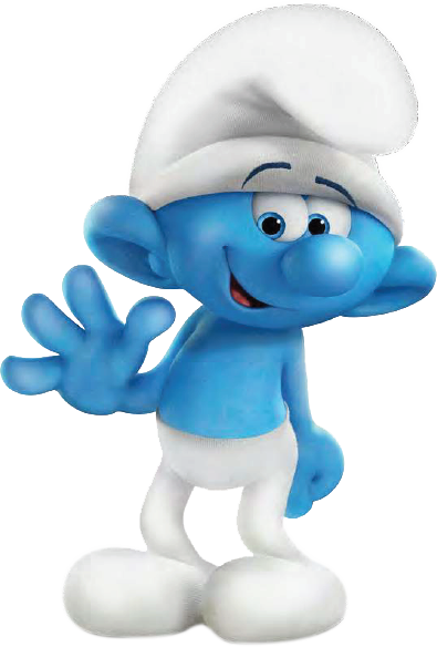 Detail Smurf Transparent Nomer 15