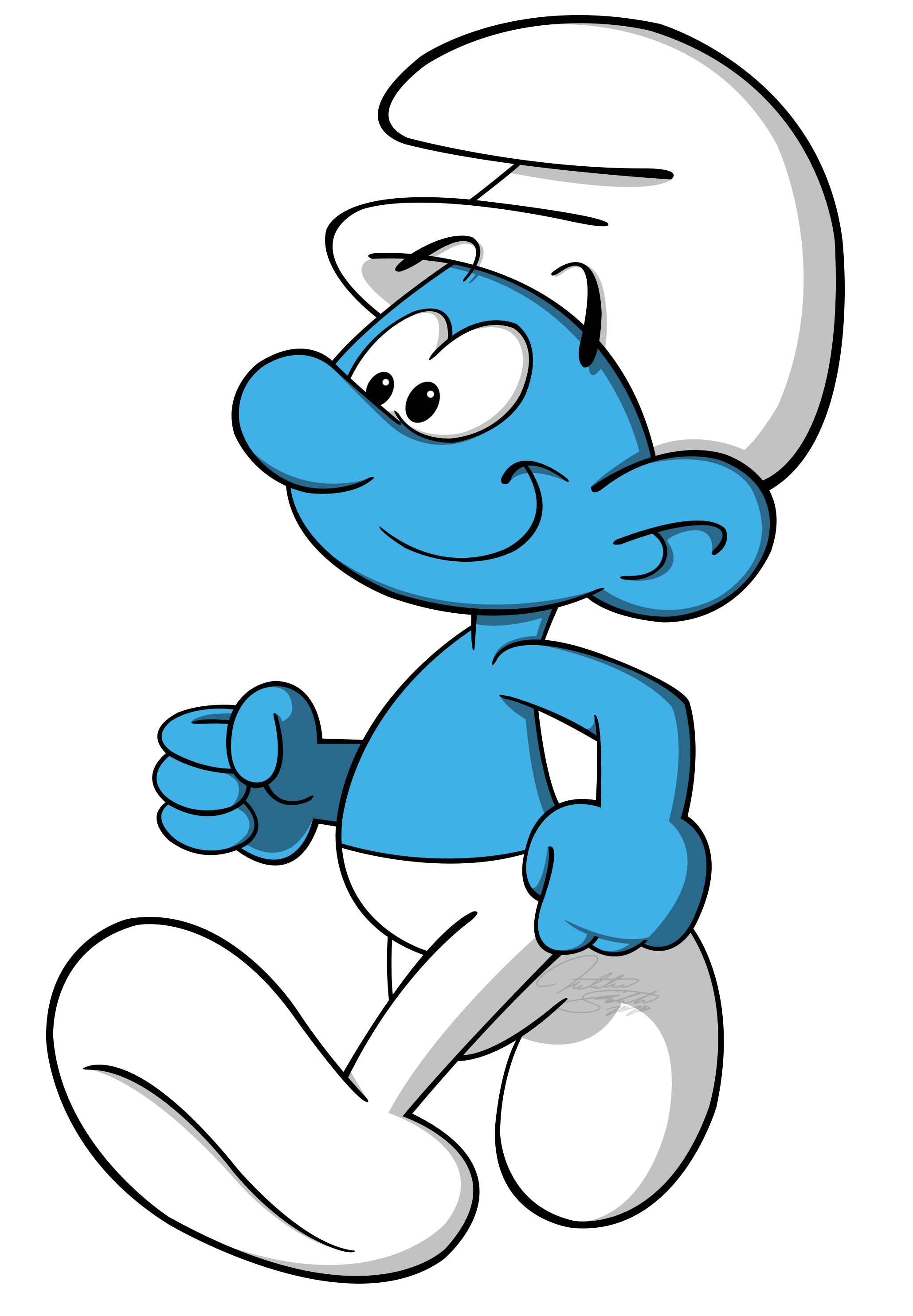 Detail Smurf Transparent Nomer 30