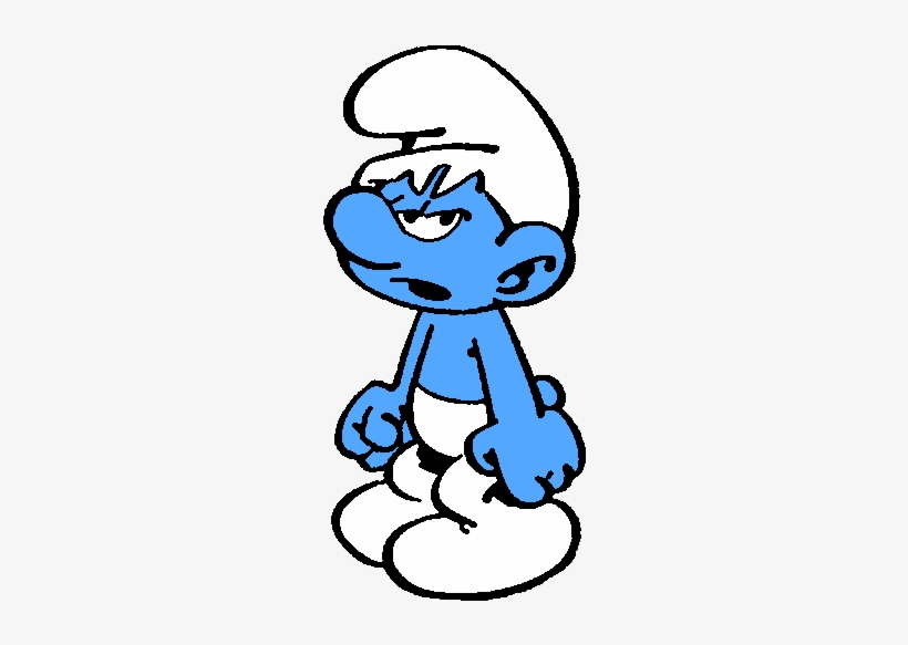 Detail Smurf Transparent Nomer 49