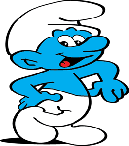 Detail Smurf Vector Nomer 16