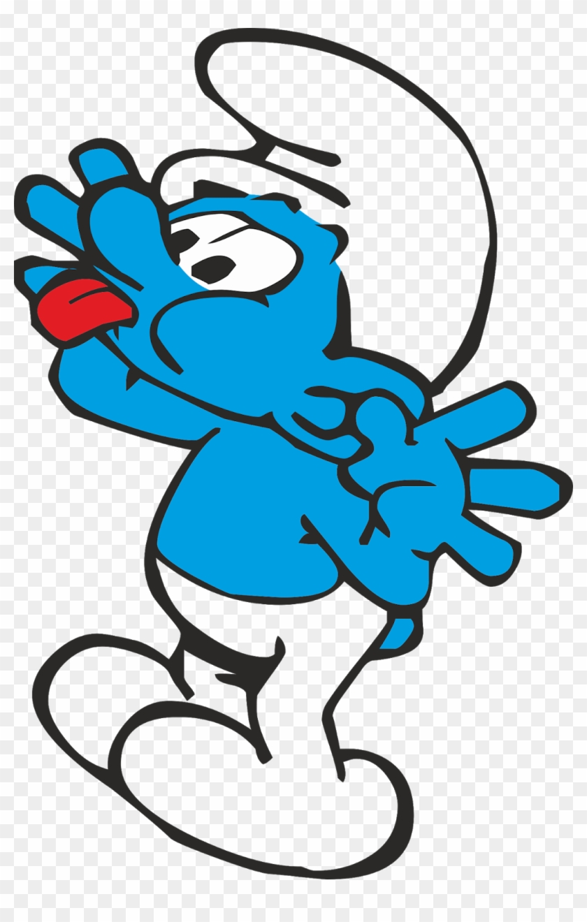 Detail Smurf Vector Nomer 23