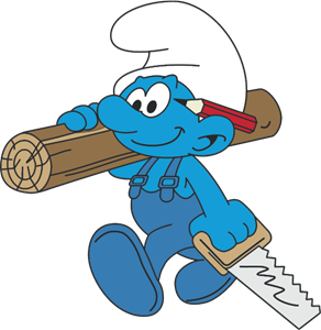 Detail Smurf Vector Nomer 26