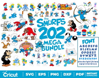 Detail Smurf Vector Nomer 29