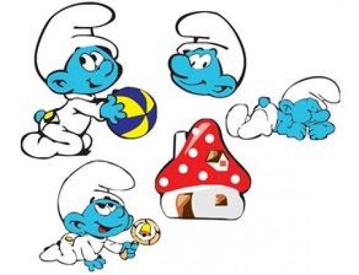 Detail Smurf Vector Nomer 36