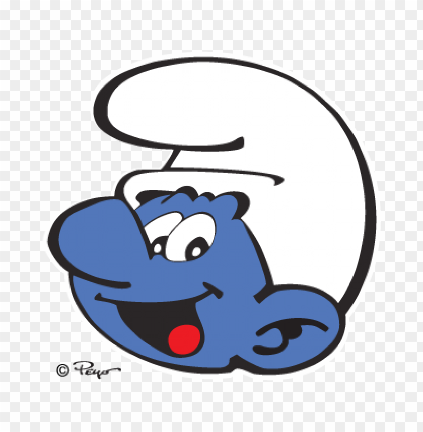 Detail Smurf Vector Nomer 6
