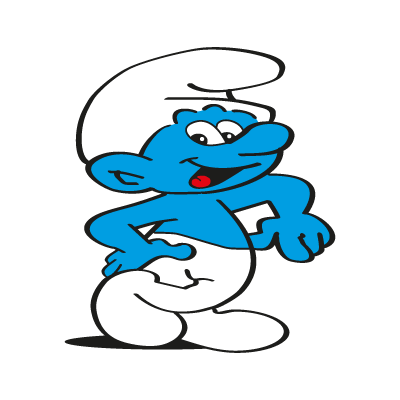 Detail Smurf Vector Nomer 7