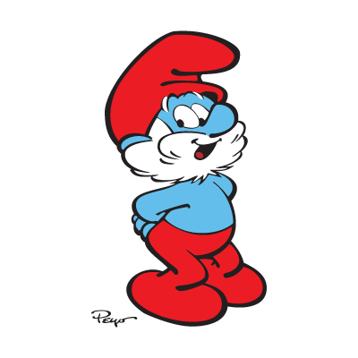 Detail Smurf Vector Nomer 10