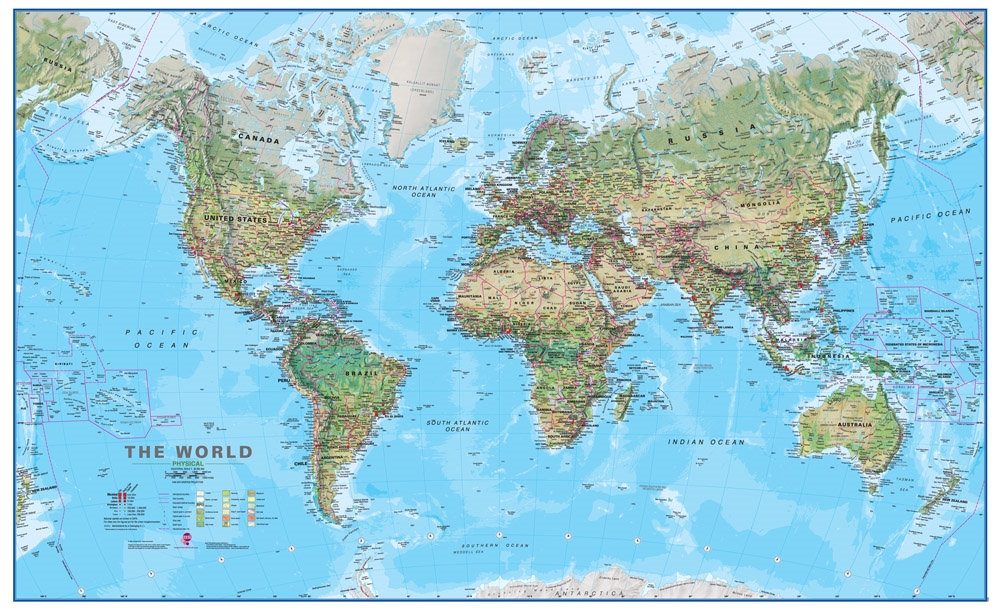 Detail World Map Image Nomer 28