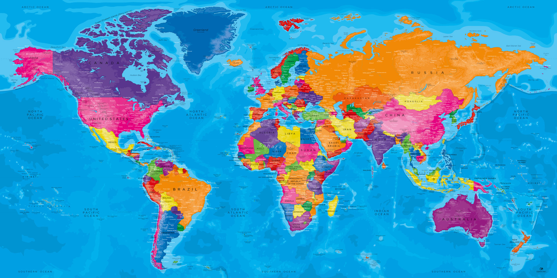 Detail World Map Image Nomer 32